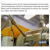 sourcing map K Type Thermocouple Temperature Sensor PT100 5mm Ring