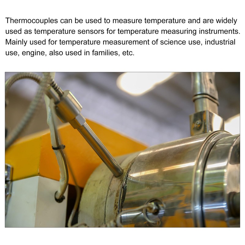 sourcing map K Type Thermocouple Temperature Sensor PT100 5mm Ring