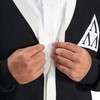 Revenge of the Nerds Tri Lambda Black with White Mens