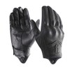 Harssidanzar Motorcycle Gloves for Men, Leather Touch Screen Riding Driving