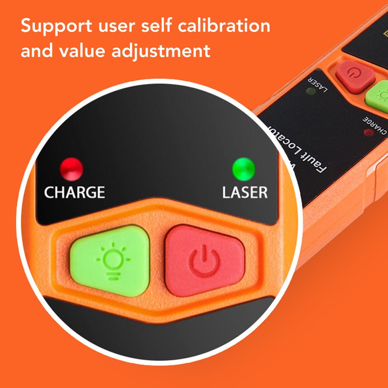 10mW Portable Optical Power Meter 650nm Red Laser Visible Fault