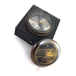 God's Providence - Religious Gifts for Christian Catholic Men, Holy Cross Engraved Quote - Baptism Gifts for Boys, Gifts for Teen Girls, LDS Seminary Graduation Gift, Inspirational Gifts for Woman