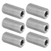 PATIKIL M8 x 1-Pitch 304 Stainless Steel Hex Coupling Nuts,