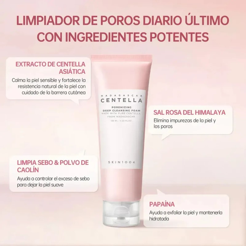 Skin1004 Poremizing Deep Cleansing Foam Sal Himalaya 125ml