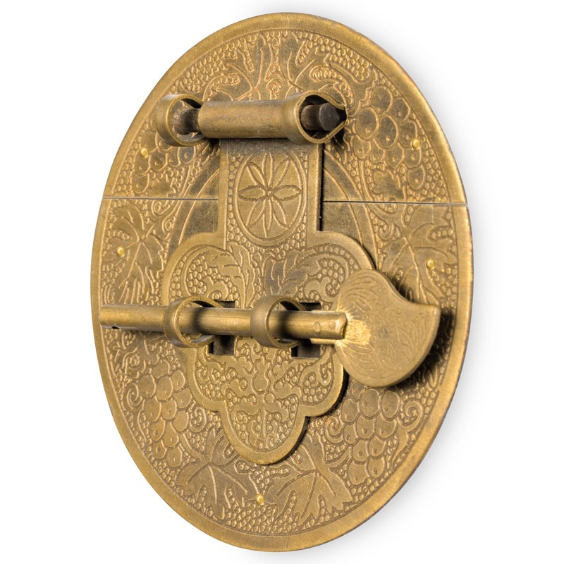 Longevity Plate Chest Box Latch Decorative 3.4"