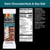 KIND ZERO Added Sugar Bars, Dark Chocolate Nuts and Sea