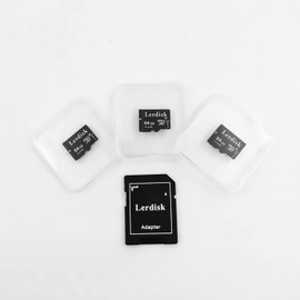 Lerdisk Factory Wholesale Tarjeta Micro SD de 64 GB U3 paquete de 3 pulgadas a granel Micro SDXC con adaptador producido por licencia autorizada (64 GB)