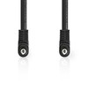 Valueline 2.00 m 3.5 mm Jack AV Cable - Black