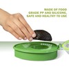 LNQ LUNIQI Plastic Avocado Storage Box, 1 Piece Transparent Container