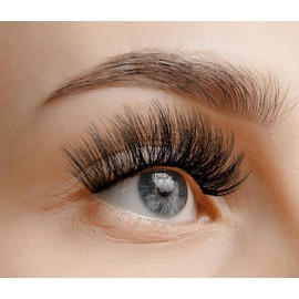 VieVie False Lashes Strip Fake Eyelashes Natural to Dramatic Look Faux Mink Eye Lash Lightweight Wispies 7 Pairs