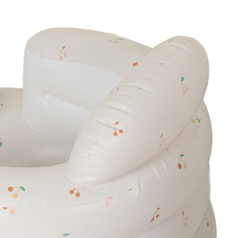 Baby Inflatable Seat with Air Pump Back Portable Safe Soft