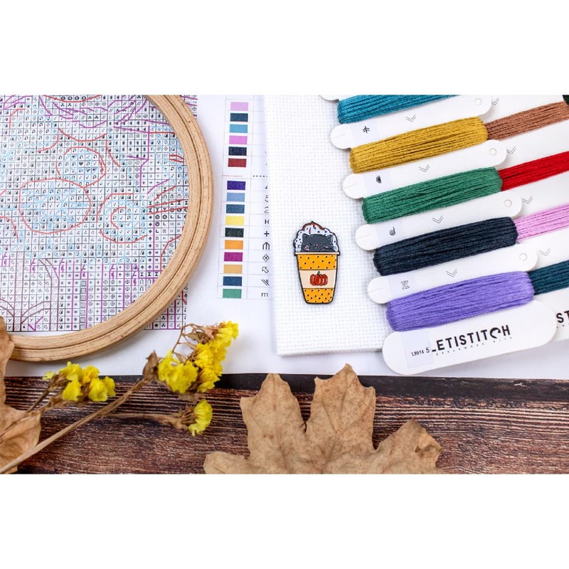 L9914 The Magic Dragon Shop/Counted Cross Stitch kit