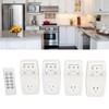 Smart Switch Socket with Remote Control Wireless Power Outlet Set