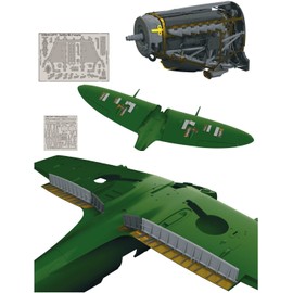 Eduard Accessories EDSIN64886 Big Sin 1:48-Spitfire Mk.Vb Advanced Scale Model Accessories Set