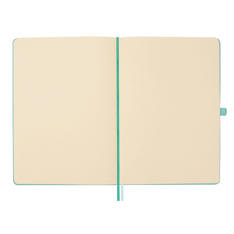 FINOCAM - Notebook Nexo Hardback Dotted-Dotted Turquoise | Notebook DIN