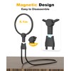 5X Hands Free Magnifying Glass with Light for Close Work,Neck