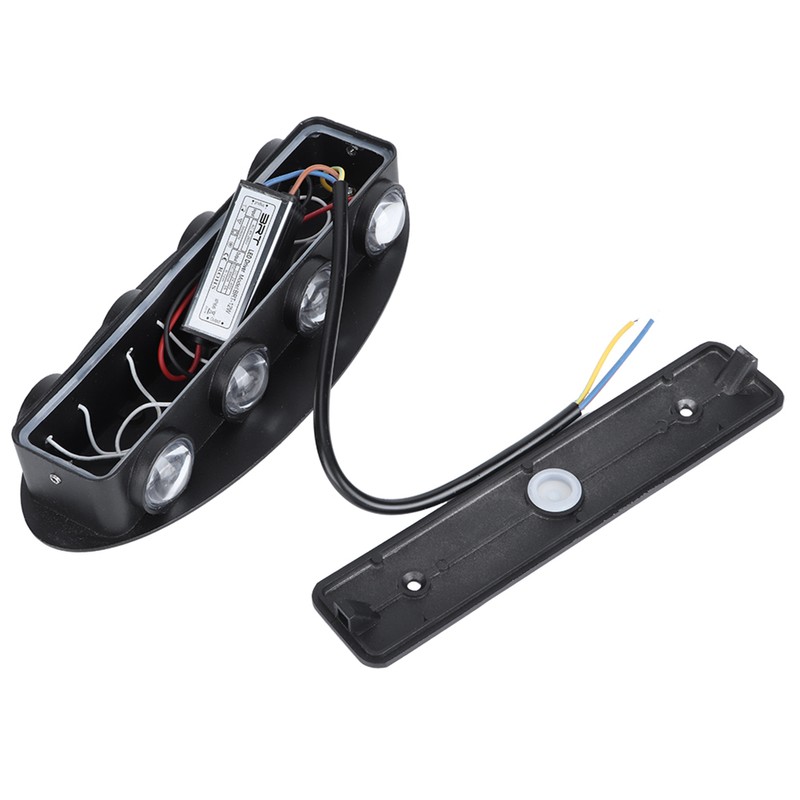 8W Outdoors Waterproof 8 LED Wall Lamp Wall Mounted Corridor