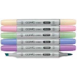 Copic Marker- Doble Punta Rotuladores Tonos Pastel
