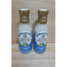 Newman's Own Newmans Own BUTTERMILK RANCH 100% Xtra Virgin Olive Oil NO:soy,canola,