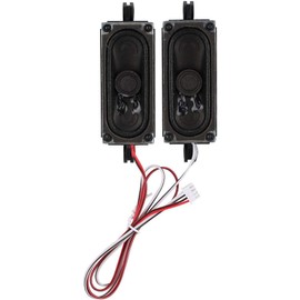 TV Speaker, 2Pcs 4 Ohm 5W TV Box Speaker Loudspeaker Sound Amplifier Unit for LCD TV Advertising Player