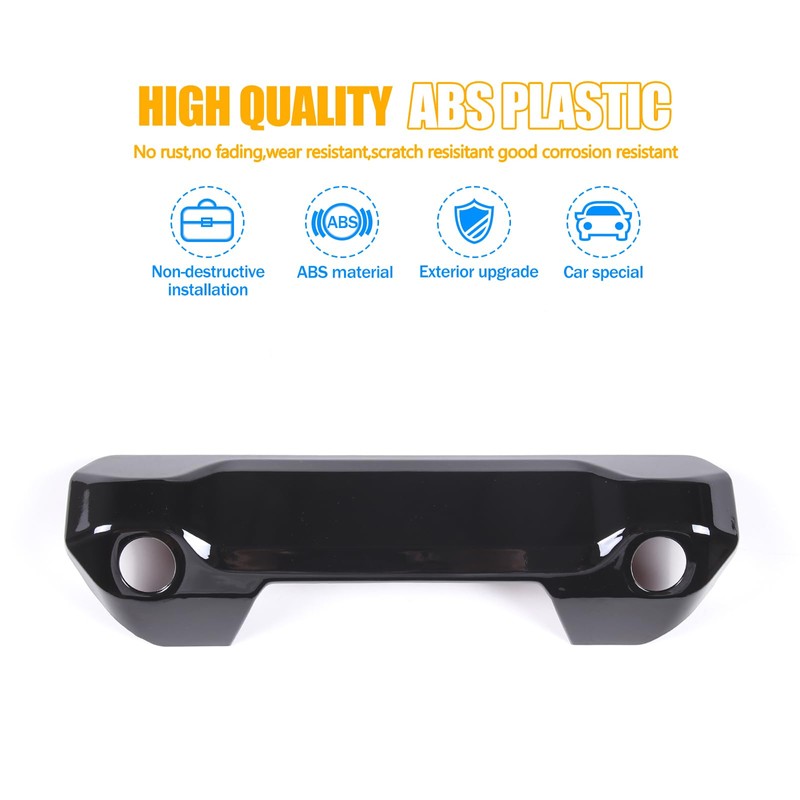 LLKUANG ABS Car Tailgate Handle Decorative Cover Fit for Toyota