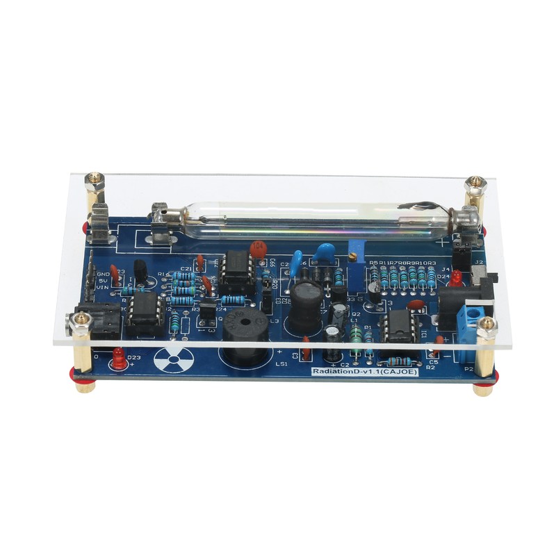 Assembled Radiation Detector System, DIY Miller Tube Tube Nuclear Radiation