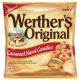 Werther's Original Werthers Original 5.5 oz Caramel Hard Big Candies, 12 Count
