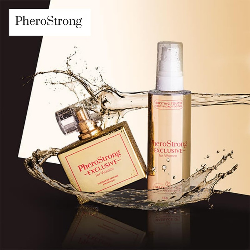 PheroStrong PheroStrong Exclusive for Women Massage Oil - Excite Men