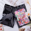 BQTQ 150 Stück Geruchssichere Beutel mit Reißverschluss Aluminiumfolie Wiederverschließbare Beutel