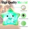 KAHEAUM LED Night Light UP Glow Star Pillow for Kids