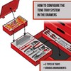 Teng Tools 4 Piece Pry Bar Set In EVA Tray
