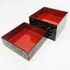 Rabbit Arabesque 5.0 Three Tier Double 黒内 Vermillion 7R –