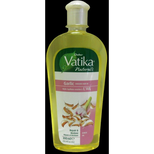Dabur 300ml Vatika Garlic Enriched Hair Oil