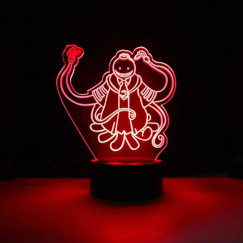 Wolobox LED Lamp Anime Manga Kuro Sensei Colour Changing USB