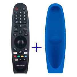 MR20GA AKB75855501 Replace Magic Voice Control Remote Compatible with LG Smart TV OLED55GXPUA OLED65GXPUA 55NANO85UNA 65NANO85UNA 75NANO85UNA, with Silicone Case Cover Skin Protector (Blue)