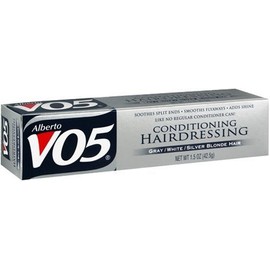 Alberto VO5 Conditioning Hairdressing for Gray/White/Silver Blonde Hair, 1.5-Ounce Tubes (Pack of 6)