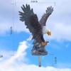 Eagle Flag Pole Topper, Eagle for Flag Pole Top, Bald