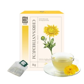 [Nokchawon] Chrysanthemum Tea, Premium Pure Herbal Tea, Caffeine Free, Zero Calories Korean Tea, 20 Count Tea Bags, 0.56oz(16g)