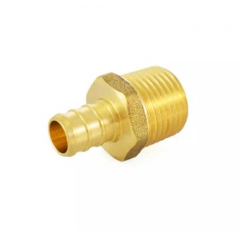 Unbranded No Lead Brass Pex x MIP - 1"