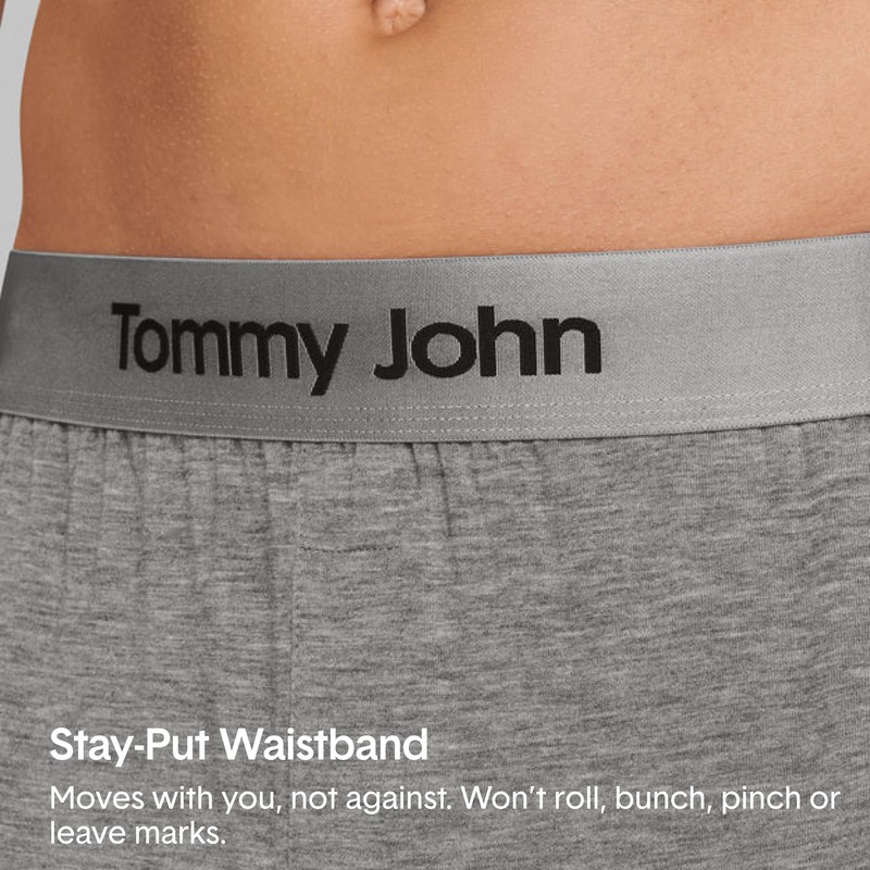 Tommy John Men's Second Skin Pajama Pants, Comfortable Soft with