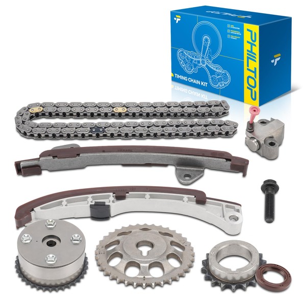 PHILTOP Engine Timing Chain Kit for 2004-2009 Toyota Prius, 2007-2015