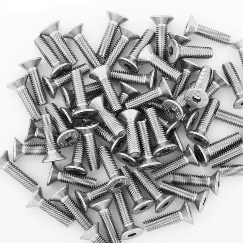Topnorm24 - Countersunk Screws M5 x 25 mm - Pack