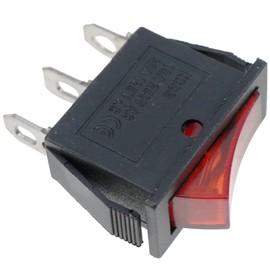 DVPARTS Rocker Switch Lighted On Off for Electric Fireplaces FMI Desa 120927-24 120 Volt