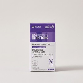 Real Medion Chong Kun Dang Bone Health Project 365 Calmadia K 180 tablets 1 pc / 종근당 뼈건강 프로젝트 365 칼마디아K 180정 1개 1개