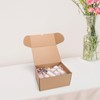 Serwrsw 10x7x5 Shipping Boxes Set of 6, Small Cardboard Boxes