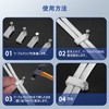 Fasttend Flat Cable Clip Nail Fastener Wire Storage for Cable