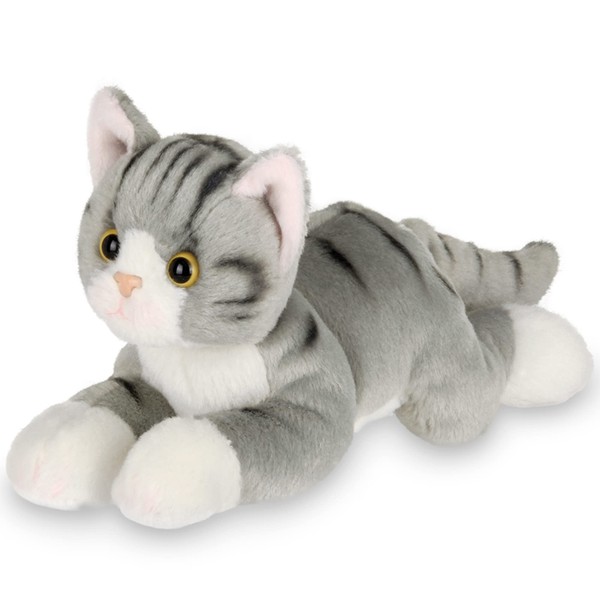 Bearington Lil’ Socks Cat 8 Inch Cat Plush - Cat Plushies - Toy Cat