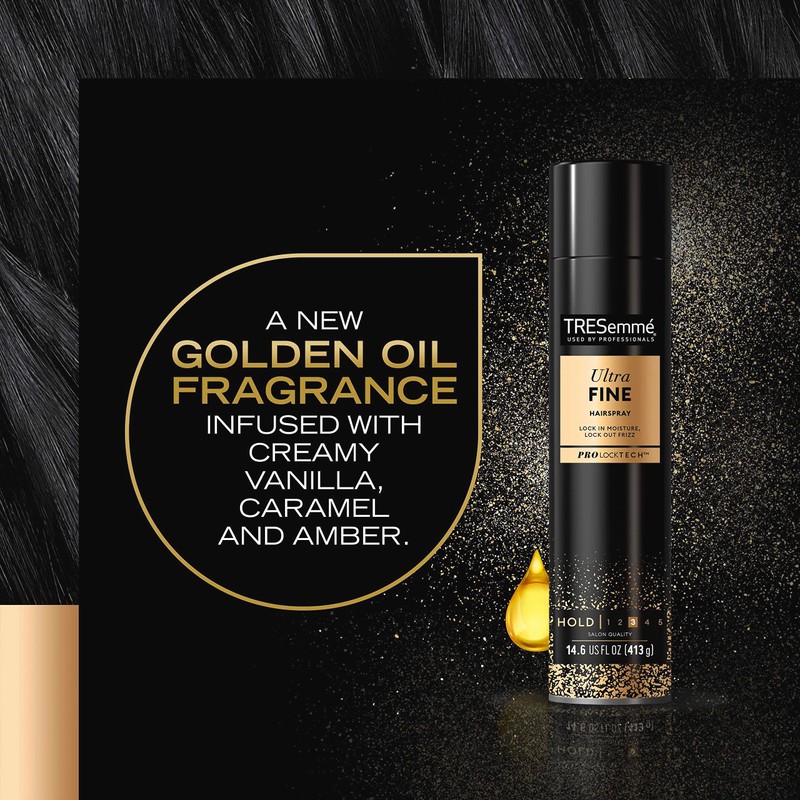 TRESemmé Ultra Fine Hairspray for 24-Hour Frizz Control with Pro