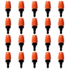 VooGenzek 20 Pieces Adjustable Micro Sprayer for 4/7mm Drip Hoses,