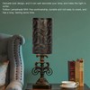 Windmill Shadow Metal Lamp Shades Hollow Carved Lampshade Modern Style